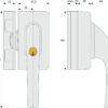 Fenster-Zusatzsicherung FO500N B AAL0054