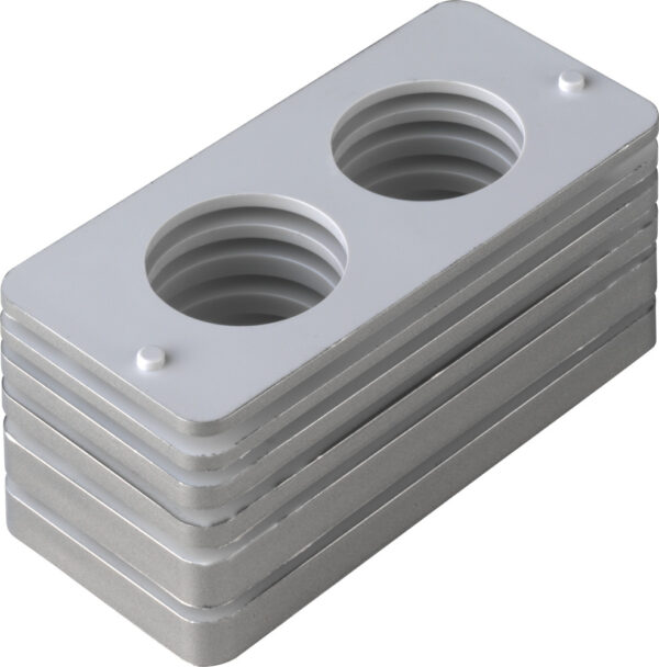 Unterlage Schließkasten PR2600-PR2800 silber