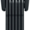 Faltschloss 6500KA/90 black SH
