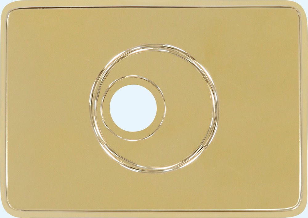 Außenrosette PR2800 Messing-Optik