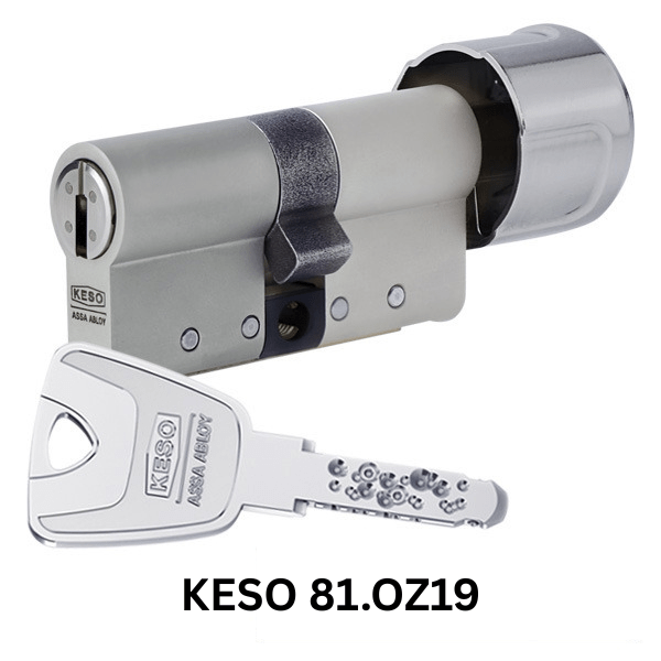Knaufzylinder ASSA ABLOY KESO 8000 Omega² / Alle Varianten