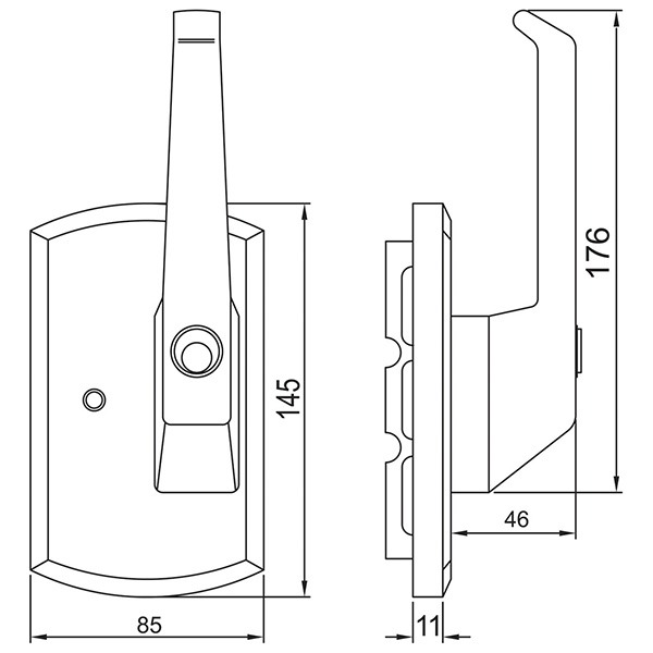 Krallfix-4_Technische-Zeichnung.jpg Fenster- und Balkontürensicherung IKON Krallfix 4 9M01