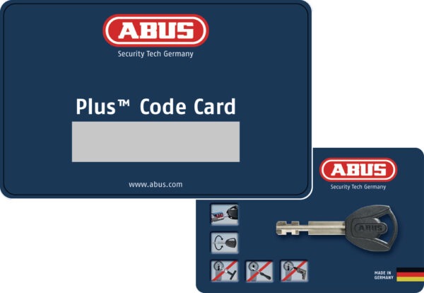 Faltschloss 6405/85 black SH