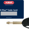 Faltschloss 6505K/90 black SH +Series