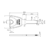 Vorhangschloss ASSA ABLOY KESO 8000 Omega² / Alle Varianten