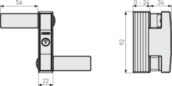 Fenster-Zusatzsicherung 2530 B AAL0006