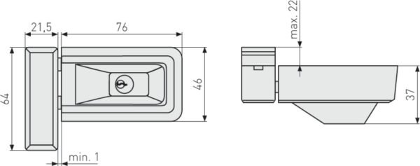 Fenster-Zusatzsicherung 3030 B AL0089