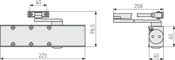 technical_drawing_8103_3 Türschließer 8103 V S