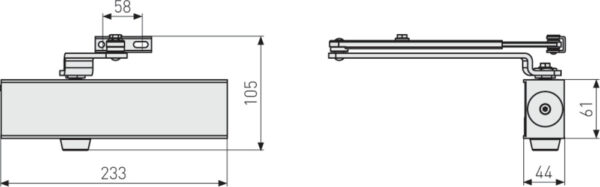 Türschließer AC7224 S CL/DFNLIESPP