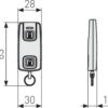 Bluetooth®-Fernbedienung HomeTec Pro CFF3100 schwarz