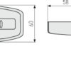 Fenster-Zusatzsicherung DFS95 B AAL0054