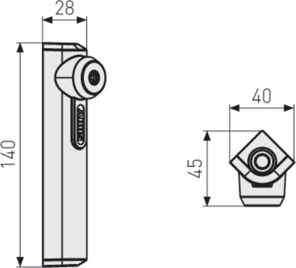 Fenster-Zusatzsicherung FTS16 W B/DENLSDKN