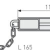 Türkette SK66 M CL/DFNLI silberne Kette