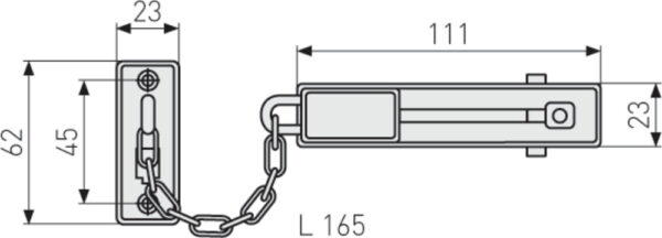 Türkette SK66 M CL/DFNLI silberne Kette